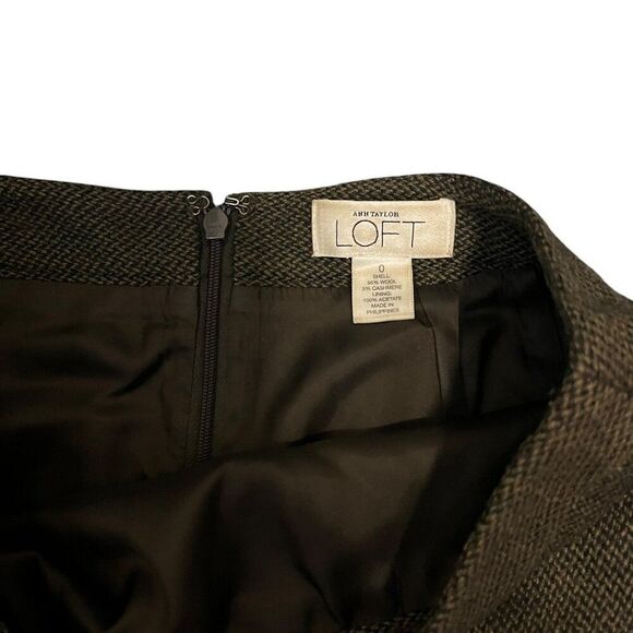 Anne Taylor Size 0 Vintage Pencil Skirt - Picture 3 of 3